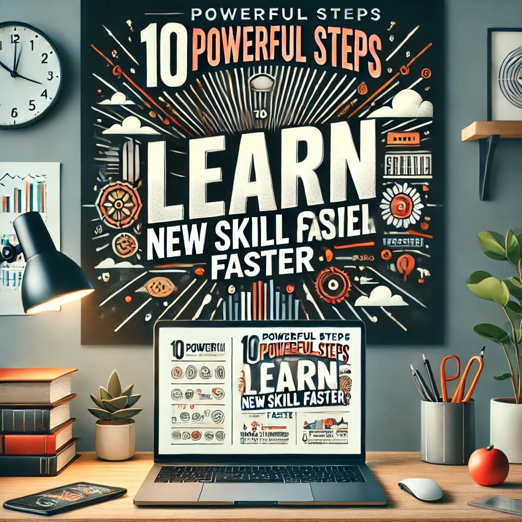 10 Powerful Steps to Learn Any New Skill Faster (With Proven Tips)