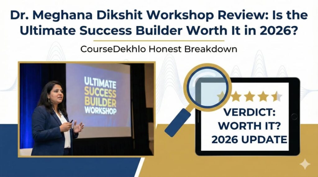 Dr. Meghana Dikshit Ultimate Success Builder Workshop Review 2026 by CourseDekhlo
