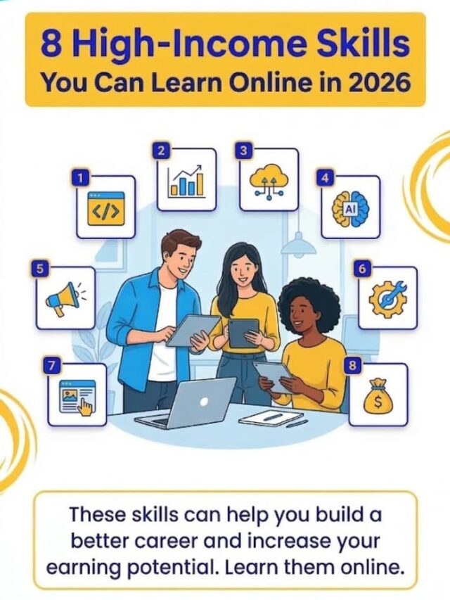 8 High Income Skills You Can Learn Online in 2026