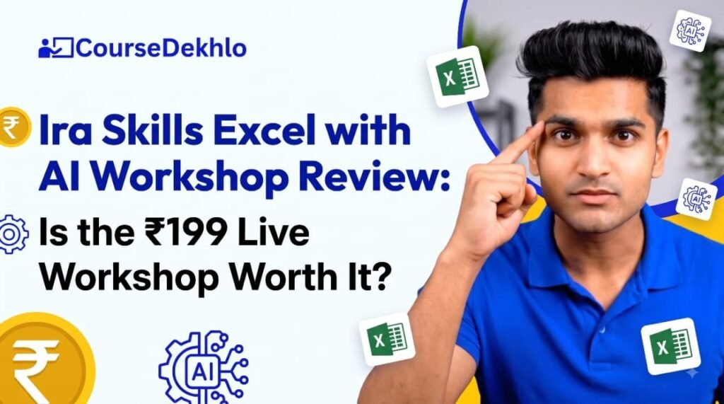 Ira Skills Excel with AI Workshop Review featuring Excel and AI tools